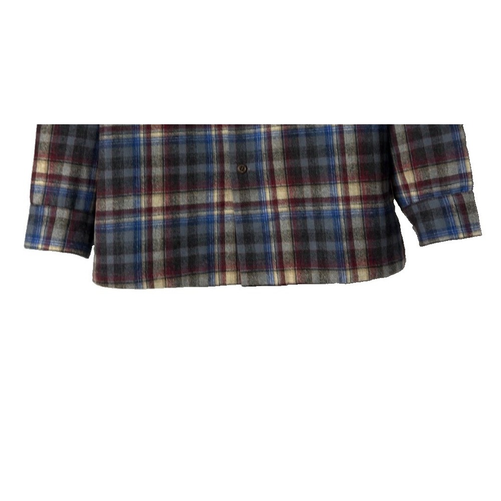 Vintage Pendleton Mens Long Sleeve Button Virgin Wool USA Shirt Size Large EUC - Picture 4 of 10